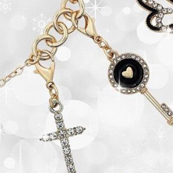 NEW Boho Stylish Apple Watch Band with Bling Charms - Picture 2 of 5